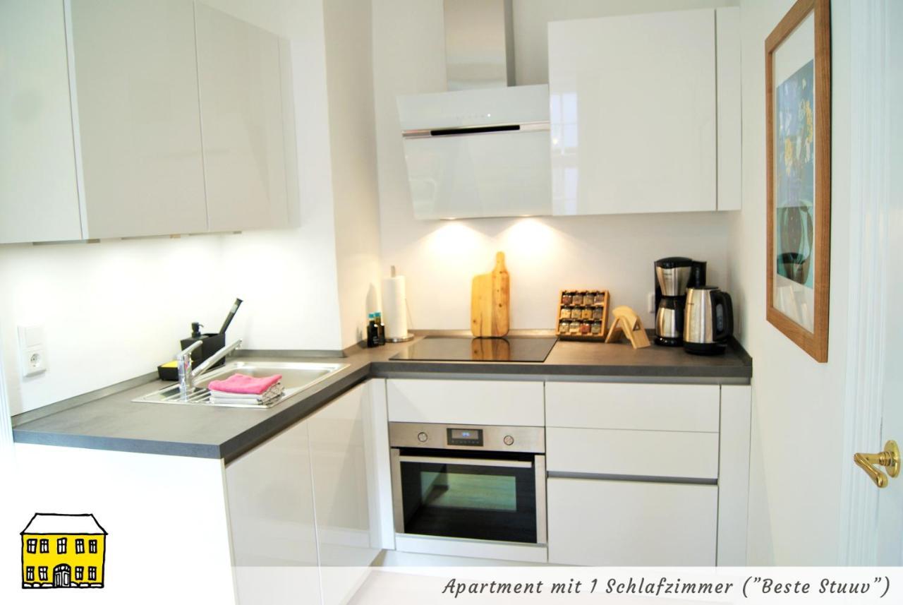 Das Gelbe Haus - Drei Besondere Ferienwohnungen Flensburg Ngoại thất bức ảnh