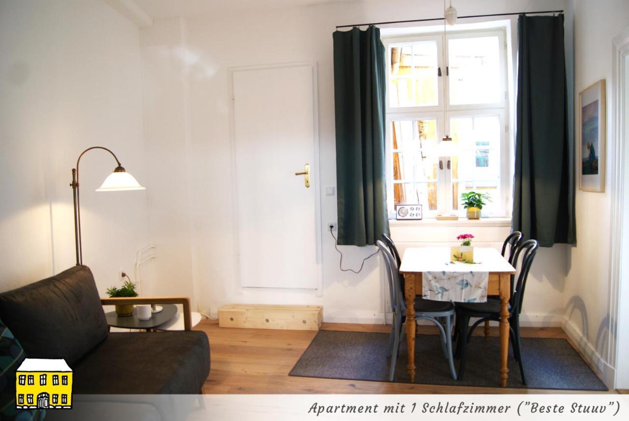 Das Gelbe Haus - Drei Besondere Ferienwohnungen Flensburg Ngoại thất bức ảnh