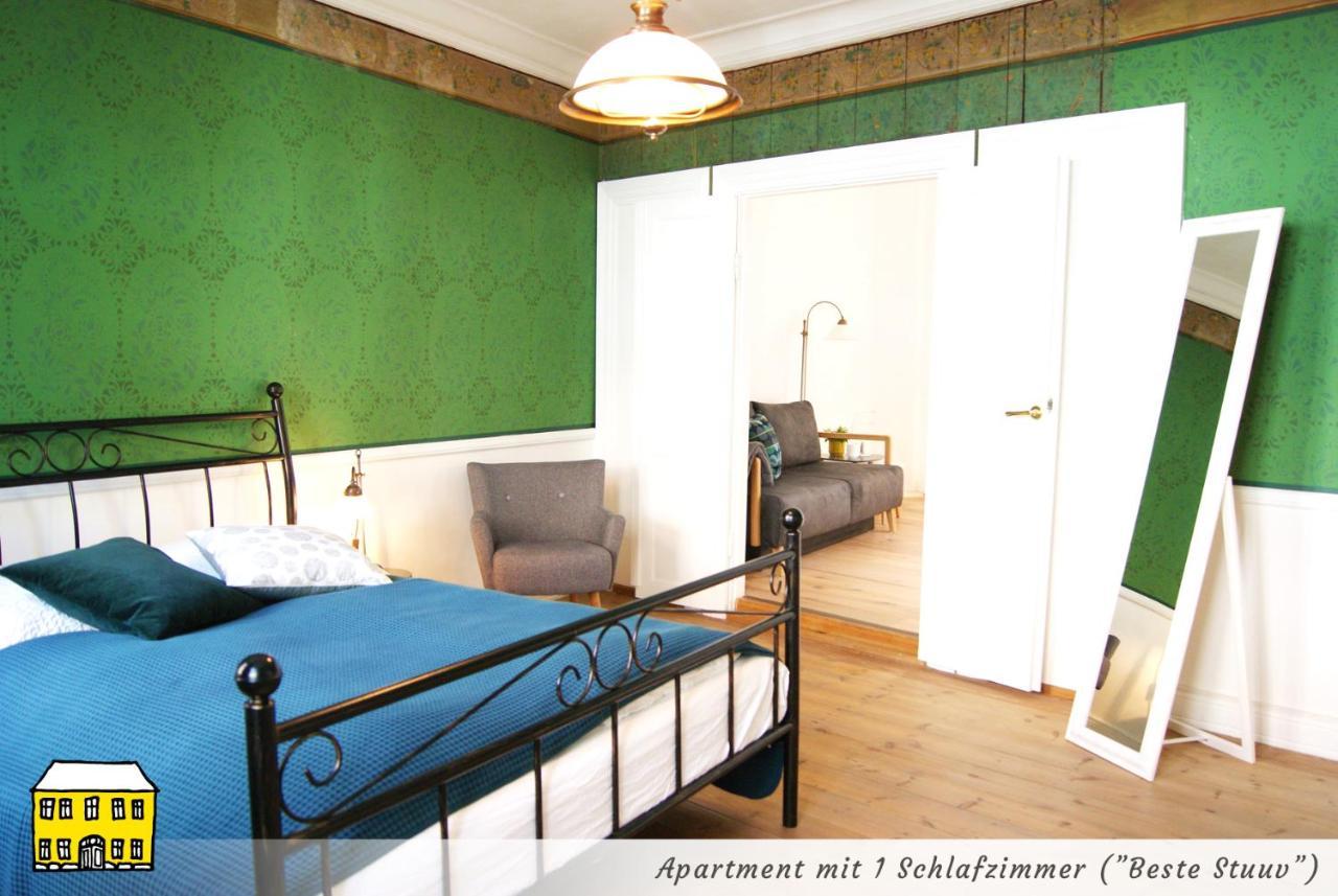 Das Gelbe Haus - Drei Besondere Ferienwohnungen Flensburg Ngoại thất bức ảnh