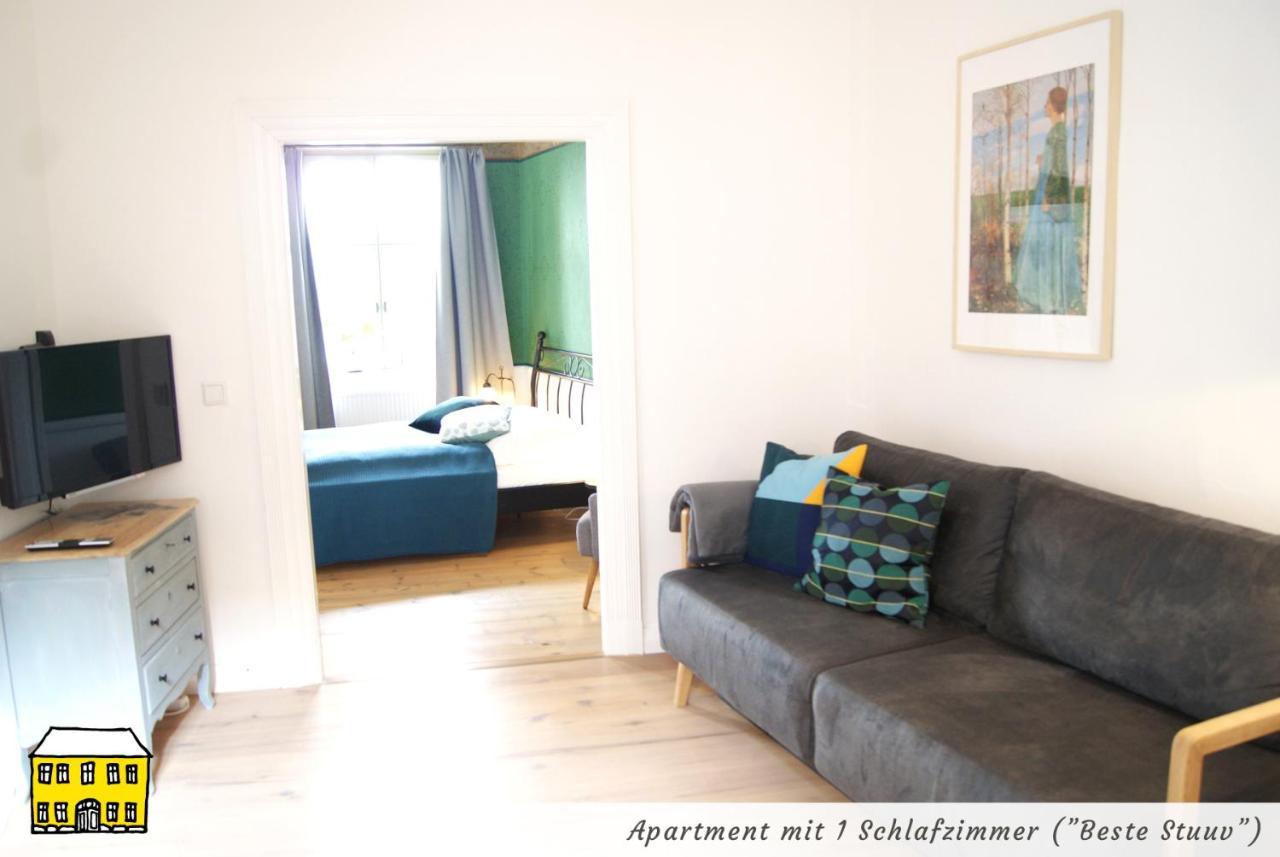 Das Gelbe Haus - Drei Besondere Ferienwohnungen Flensburg Ngoại thất bức ảnh