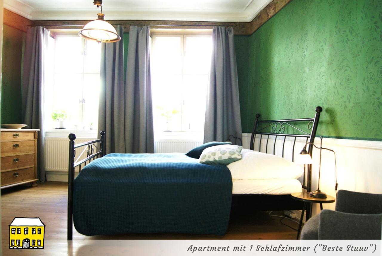 Das Gelbe Haus - Drei Besondere Ferienwohnungen Flensburg Ngoại thất bức ảnh