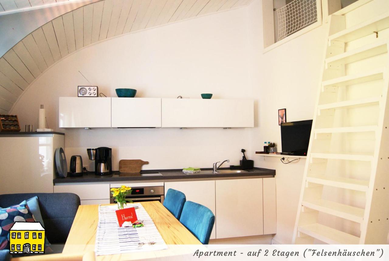 Das Gelbe Haus - Drei Besondere Ferienwohnungen Flensburg Ngoại thất bức ảnh