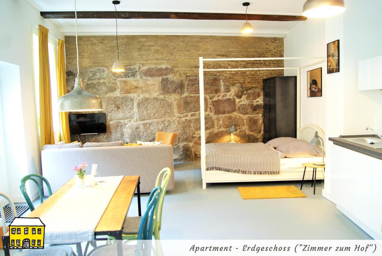Das Gelbe Haus - Drei Besondere Ferienwohnungen Flensburg Ngoại thất bức ảnh