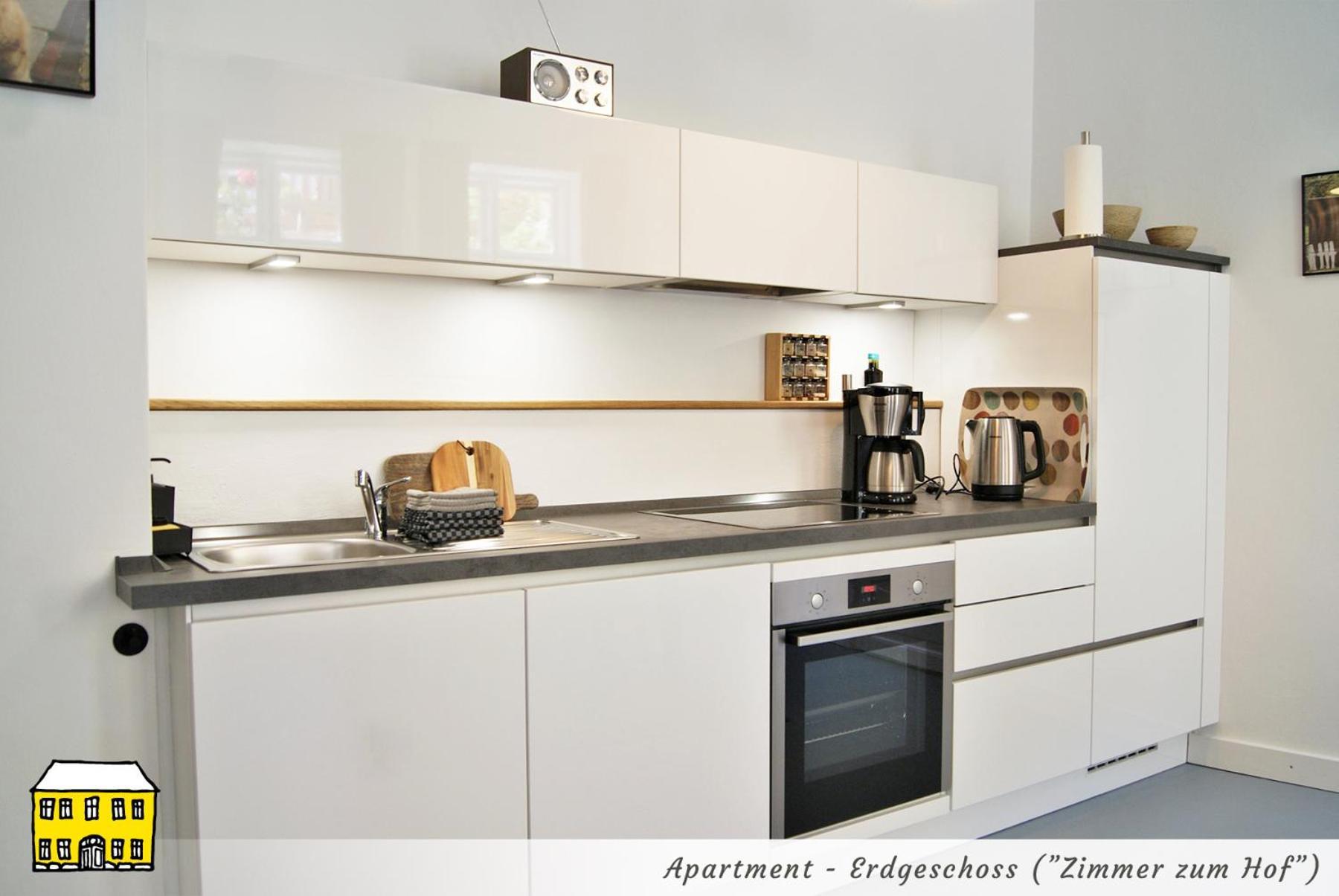 Das Gelbe Haus - Drei Besondere Ferienwohnungen Flensburg Ngoại thất bức ảnh
