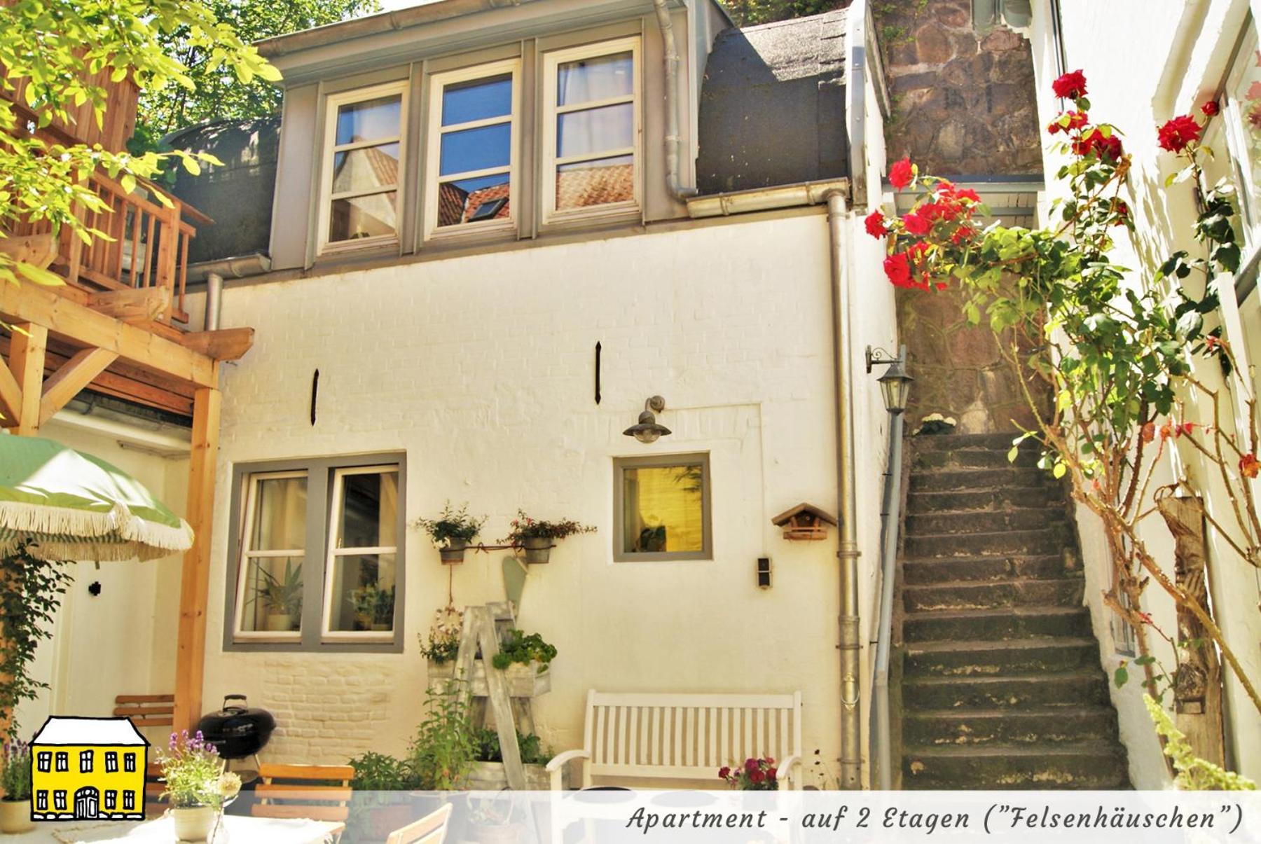 Das Gelbe Haus - Drei Besondere Ferienwohnungen Flensburg Ngoại thất bức ảnh
