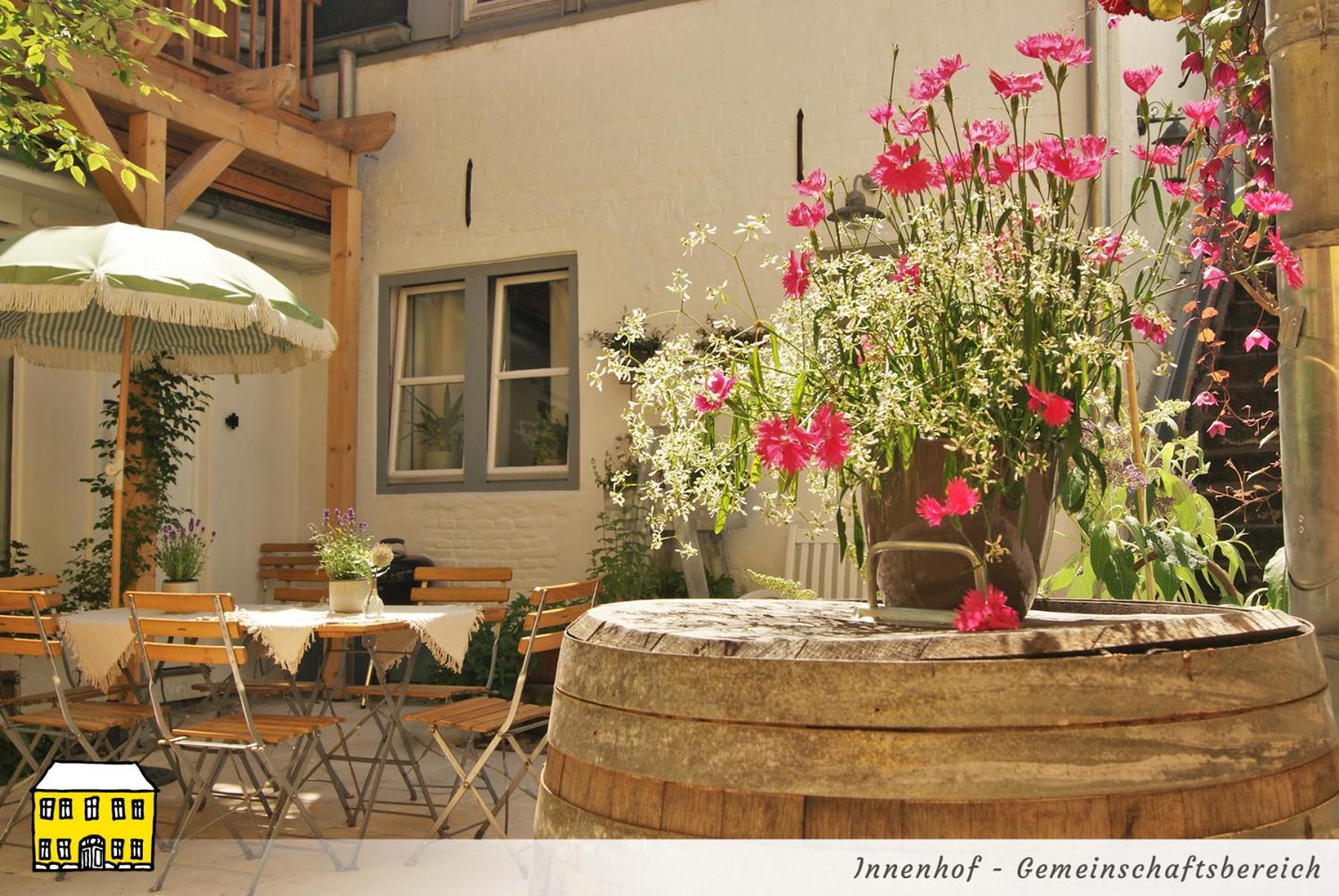 Das Gelbe Haus - Drei Besondere Ferienwohnungen Flensburg Ngoại thất bức ảnh