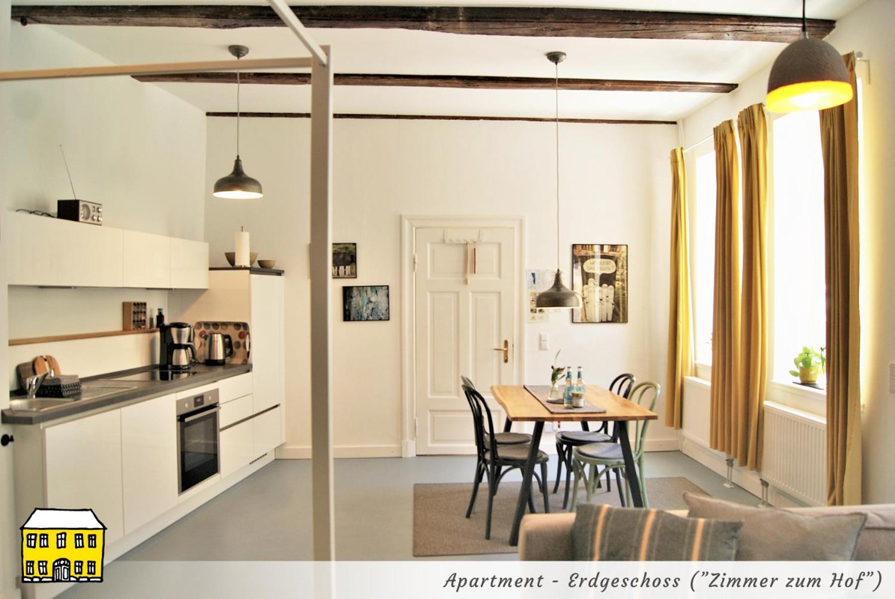 Das Gelbe Haus - Drei Besondere Ferienwohnungen Flensburg Phòng bức ảnh